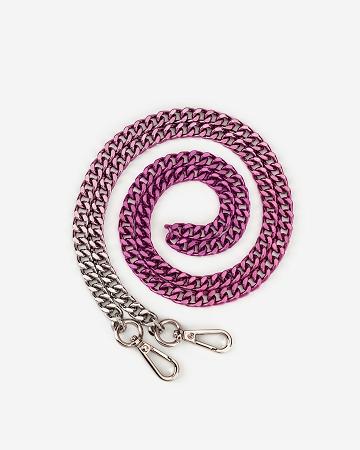 JW PEI Aria Gradient Women Chain Strap Purple | CA1372VD