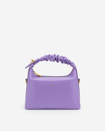 JW PEI Cora Top Handle Women Handbag Purple | CA1079HK