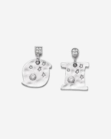 JW PEI Cosmos Earrings Women Jewelry Silver | CA1413SO