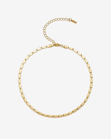 JW PEI D Chain Necklace Women Jewelry Gold | CA1422XF