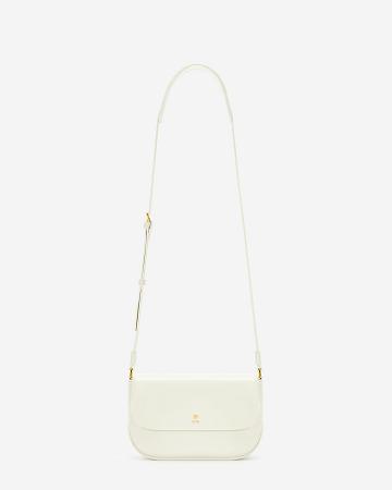 JW PEI Debby Flap Women Crossbody Bags White | CA1011MA