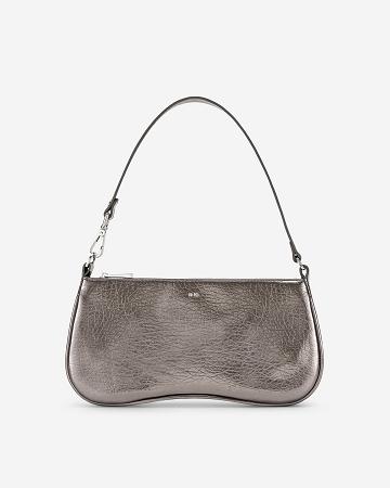 JW PEI Eva Metallic Women Shoulder Bags Grey | CA1240XF