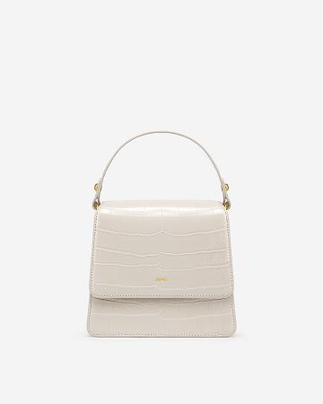 JW PEI FAE Top Handle Crossbody Women Handbag White | CA1090QZ