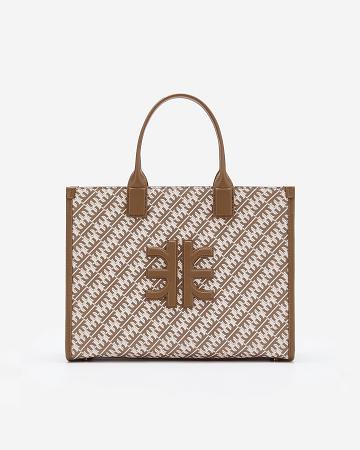 JW PEI FEI Medium Women Tote Bags Brown | CA1345CE