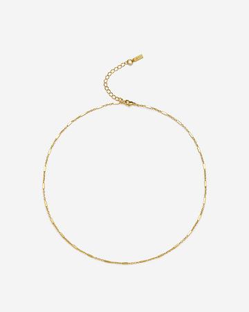 JW PEI F Chain Necklace Women Jewelry Gold | CA1426NB