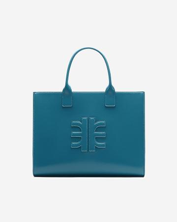 JW PEI Gia Medium Tote Women Handbag Turquoise | CA1123IS