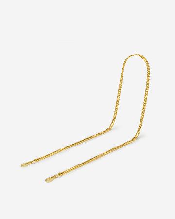 JW PEI Iris Golden Women Chain Strap Gold | CA1375MA