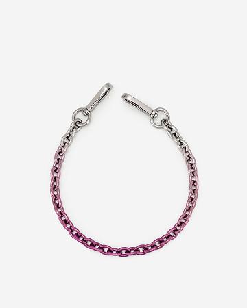 JW PEI Isla Gradient Women Chain Strap Purple | CA1378EX