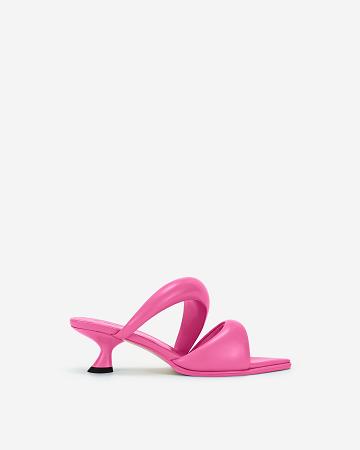 JW PEI JW PEI Sara Mule Women Shoes Pink | CA1483RW