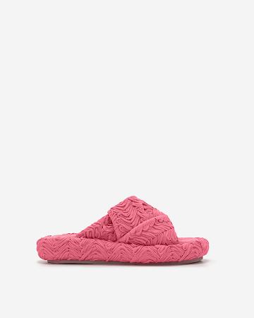 JW PEI Lilah Woven Platform Sandal Women Shoes Pink | CA1491SO