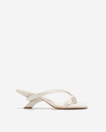 JW PEI Maeve Strappy Mule Women Shoes White | CA1502VD