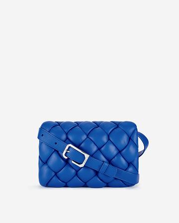 JW PEI Maze Women Crossbody Bags Blue | CA1048AP