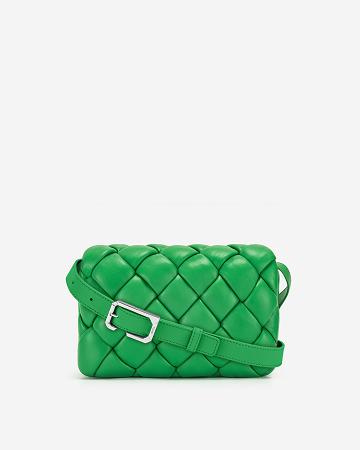 JW PEI Maze Women Crossbody Bags Green | CA1051FM