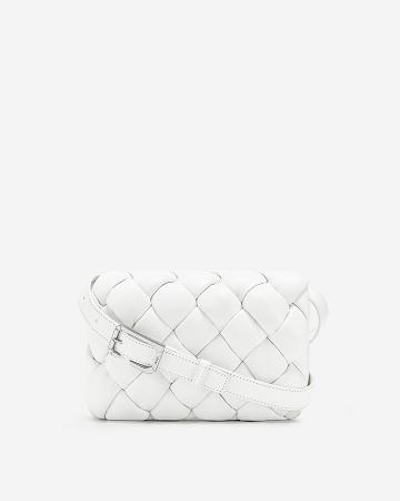 JW PEI Maze Women Crossbody Bags White | CA1047PQ