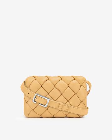 JW PEI Maze Women Crossbody Bags Yellow | CA1046OR