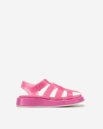 JW PEI Piper Platform Sandal Women Shoes Pink | CA1506QZ