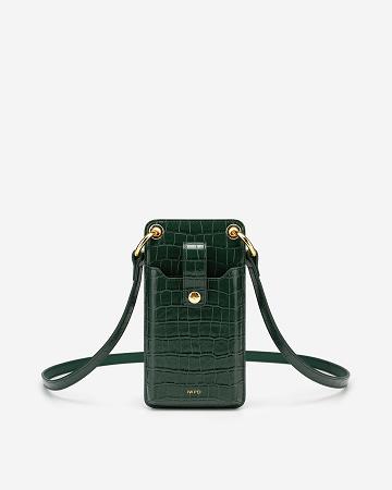 JW PEI Quinn Women Phone Bag Green | CA1213ZG