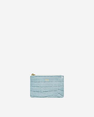 JW PEI Quinn Zipped Women Cardholders Turquoise | CA1358OR