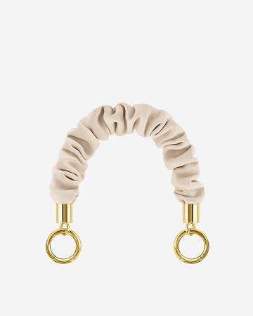 JW PEI Scrunchie Women Chain Strap White | CA1394LH