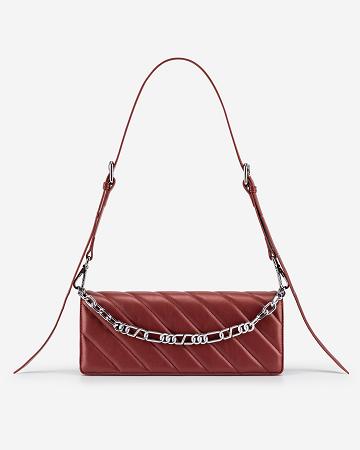 JW PEI Sophie Women Crossbody Bags Burgundy / Red | CA1073PQ