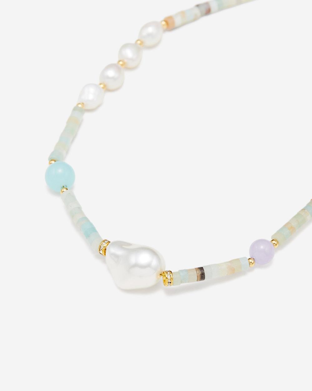 JW PEI Amazonite Multi Beaded Necklace Women Jewelry Multicolor | CA1401MA