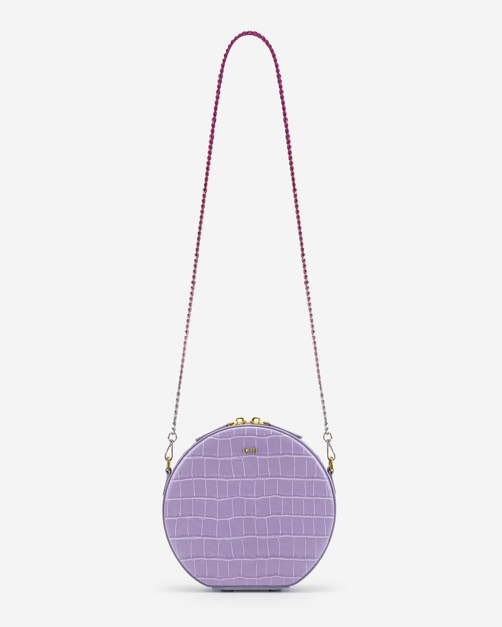 JW PEI Aria Gradient Women Chain Strap Purple | CA1372VD