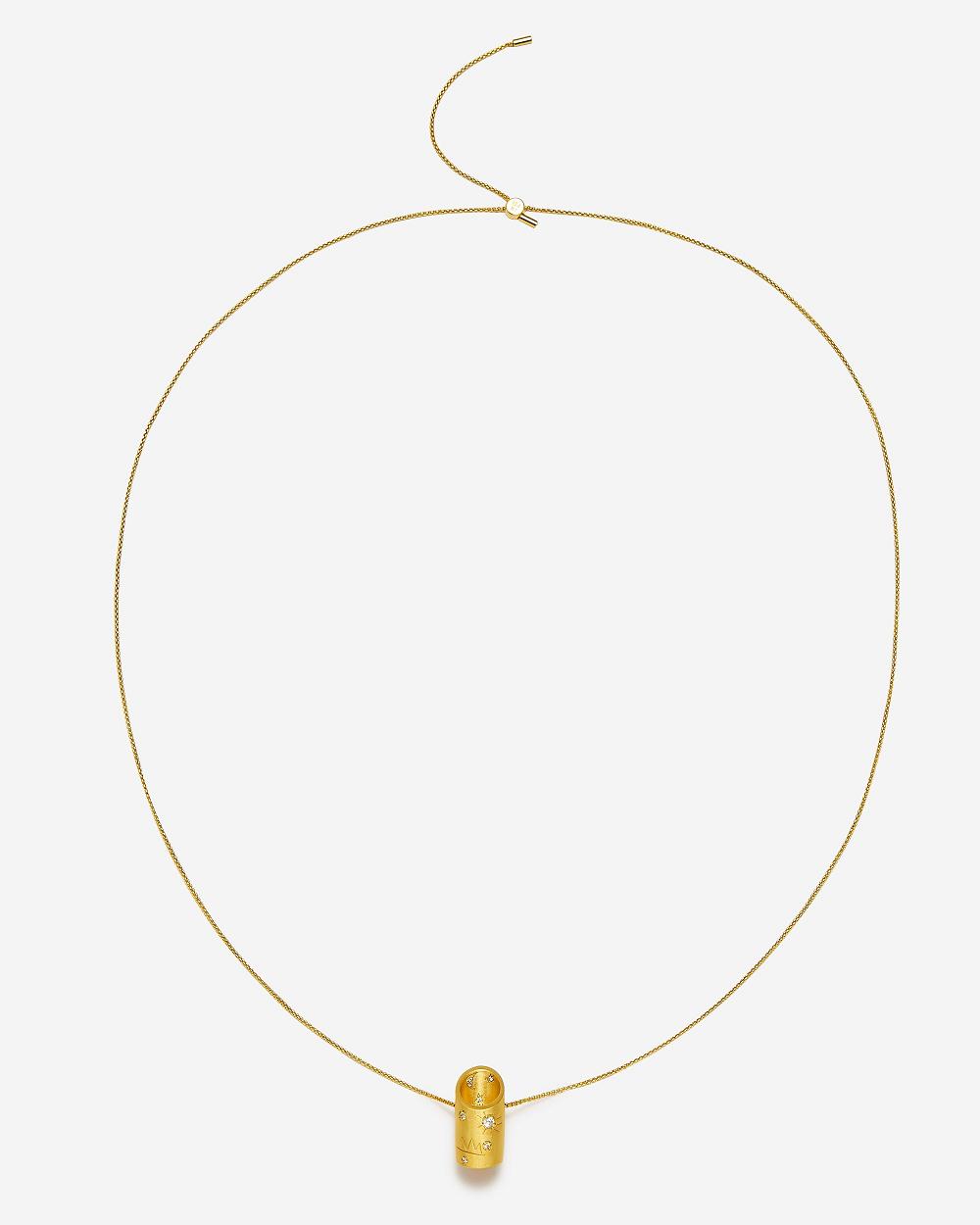 JW PEI Bamboo Necklace Women Jewelry Gold / White | CA1404EX