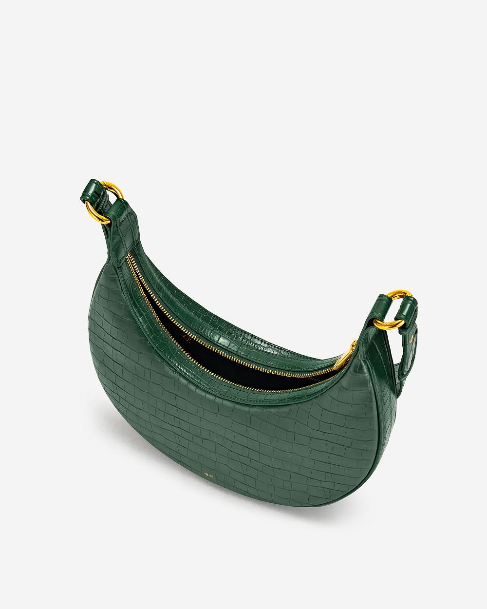 JW PEI Carly Saddle Women Crossbody Bags Green | CA1007CE