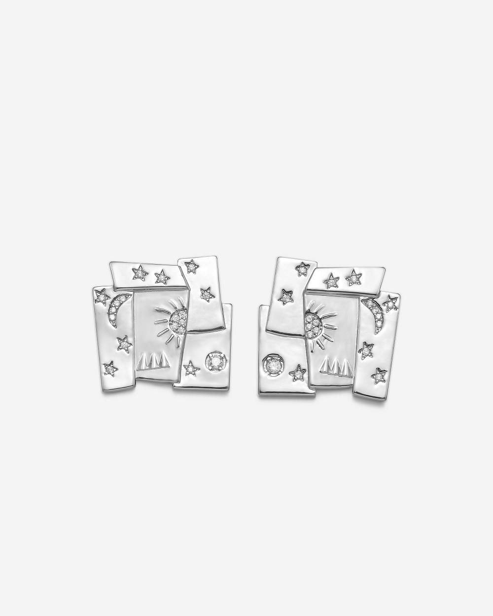 JW PEI Cosmos Combination Earrings Women Jewelry Silver | CA1406TV