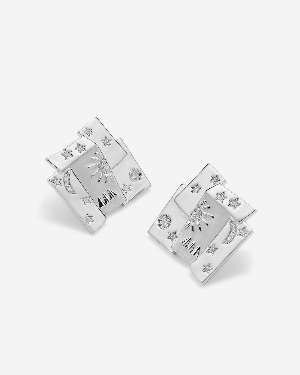 JW PEI Cosmos Combination Earrings Women Jewelry Silver | CA1406TV