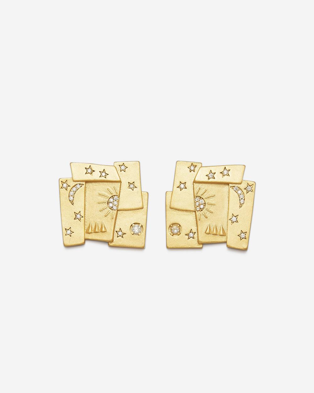 JW PEI Cosmos Combination Earrings Women Jewelry Gold | CA1407YU