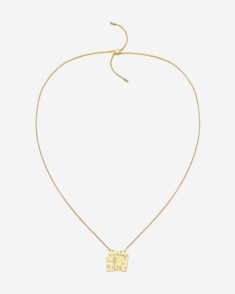 JW PEI Cosmos Combination Necklace Women Jewelry Gold / White | CA1410OR