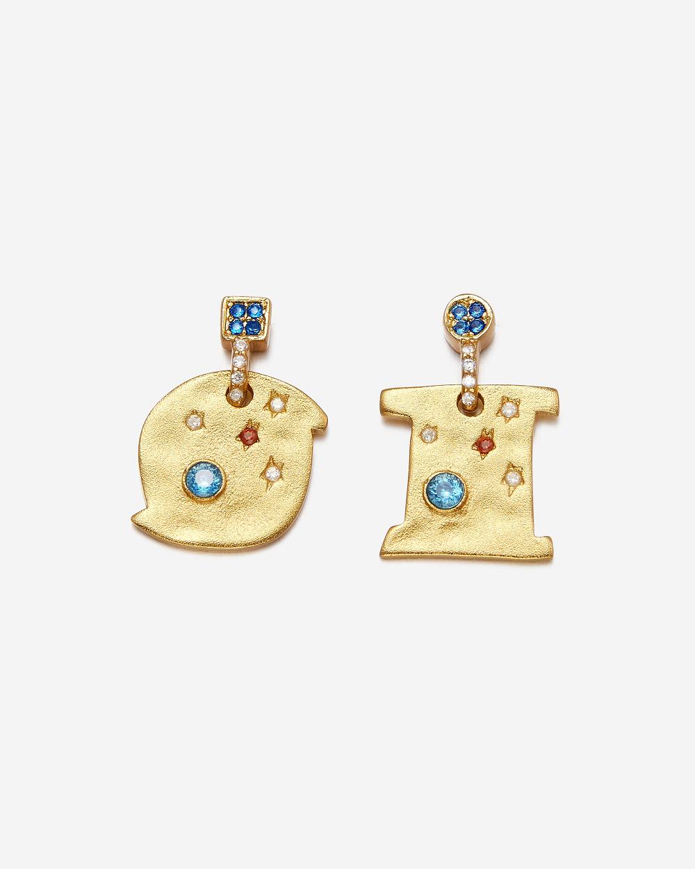 JW PEI Cosmos Earrings Women Jewelry Gold / Multicolor | CA1411PQ