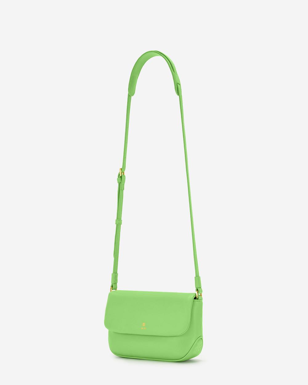 JW PEI Debby Flap Women Crossbody Bags Green | CA1009BC