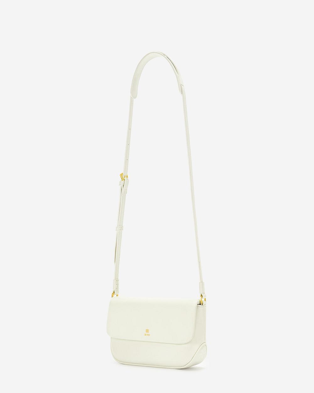 JW PEI Debby Flap Women Crossbody Bags White | CA1011MA