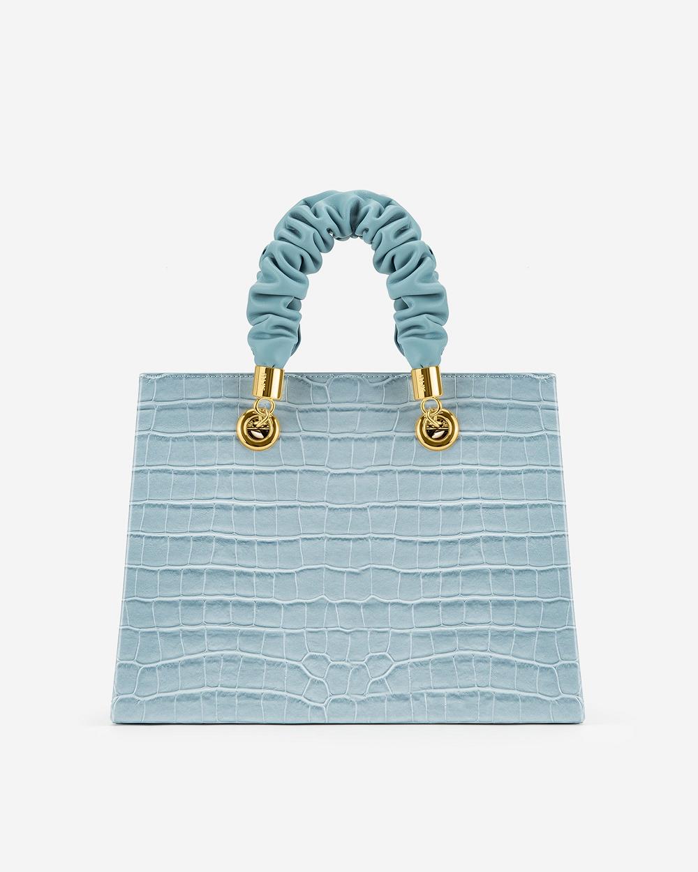 JW PEI Ella Top Handle Women Handbag Blue | CA1085CE