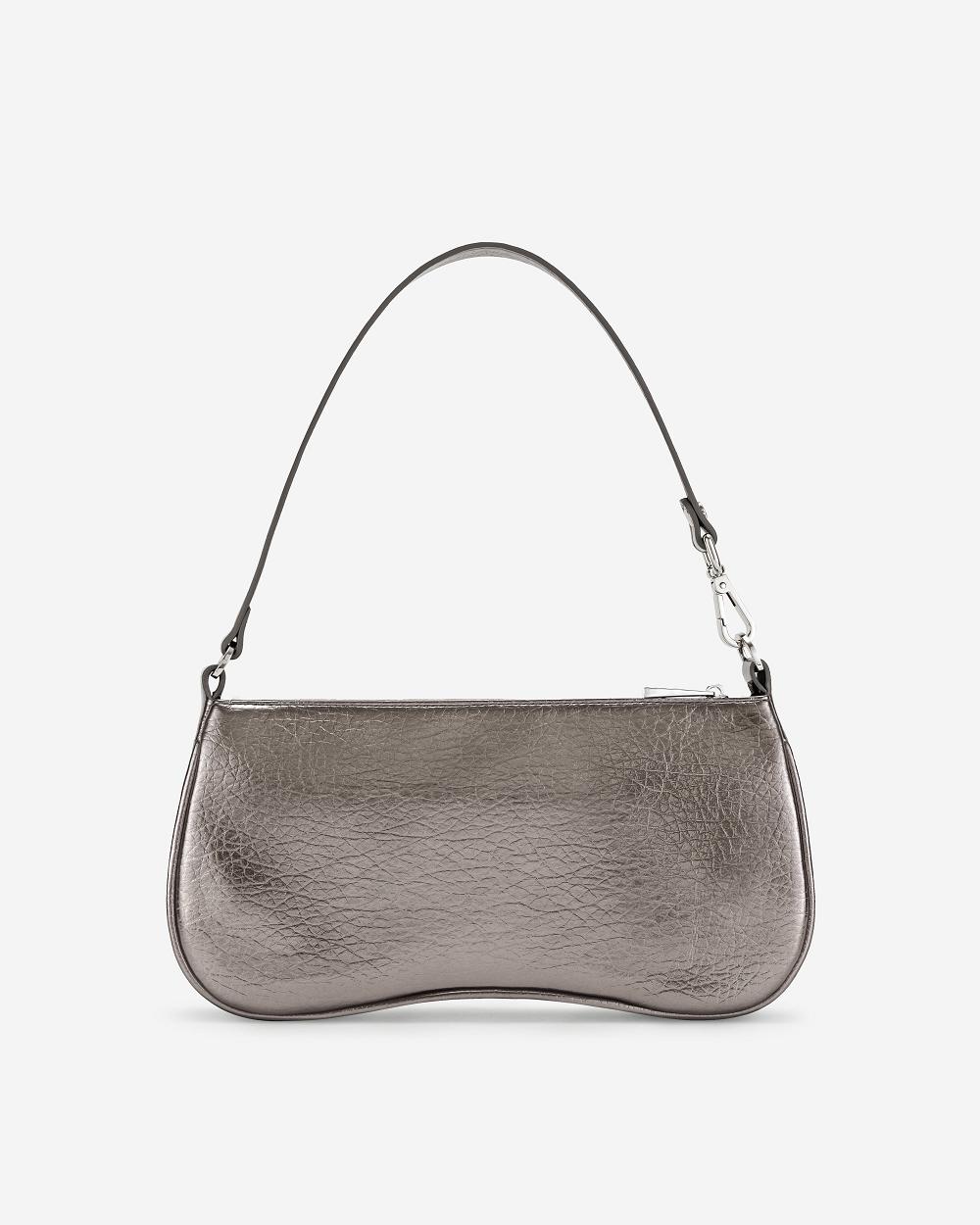 JW PEI Eva Metallic Women Shoulder Bags Grey | CA1240XF