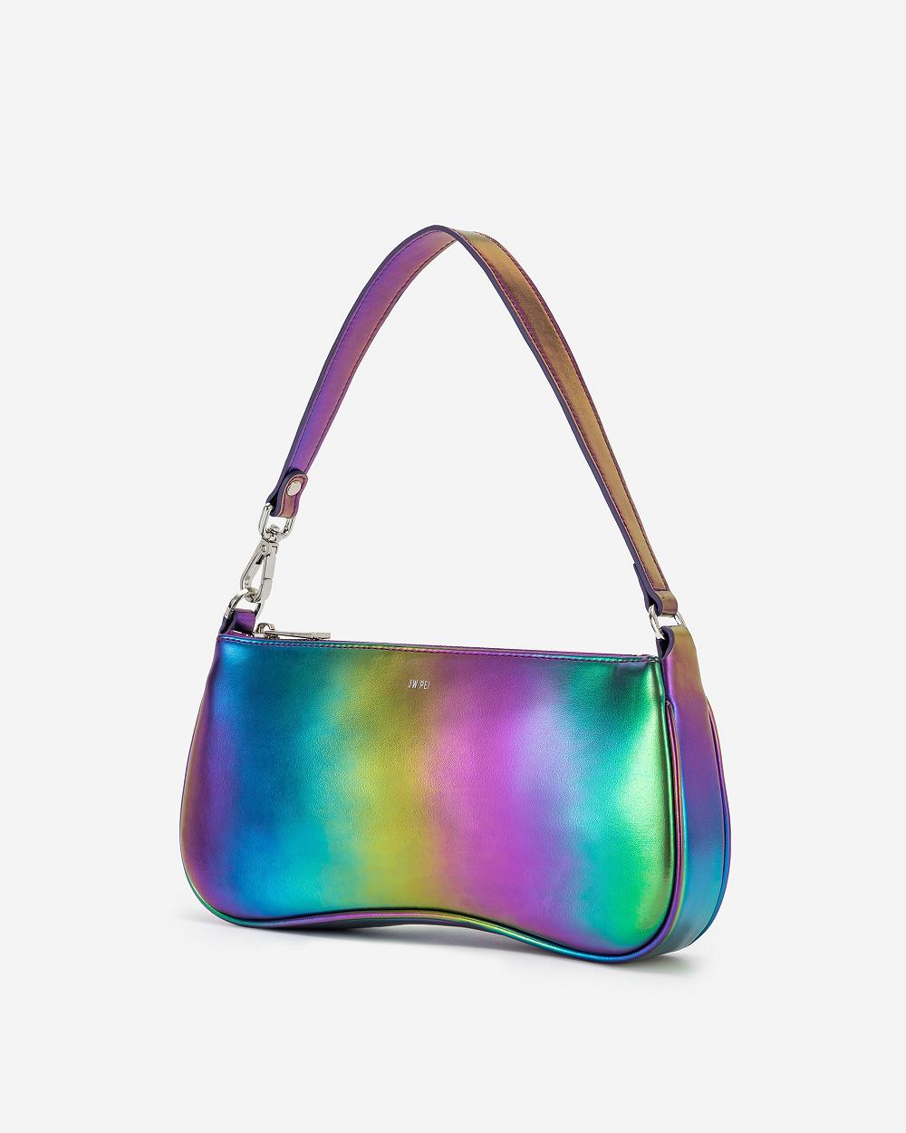 JW PEI Eva Metallic Women Shoulder Bags Multicolor | CA1242VD