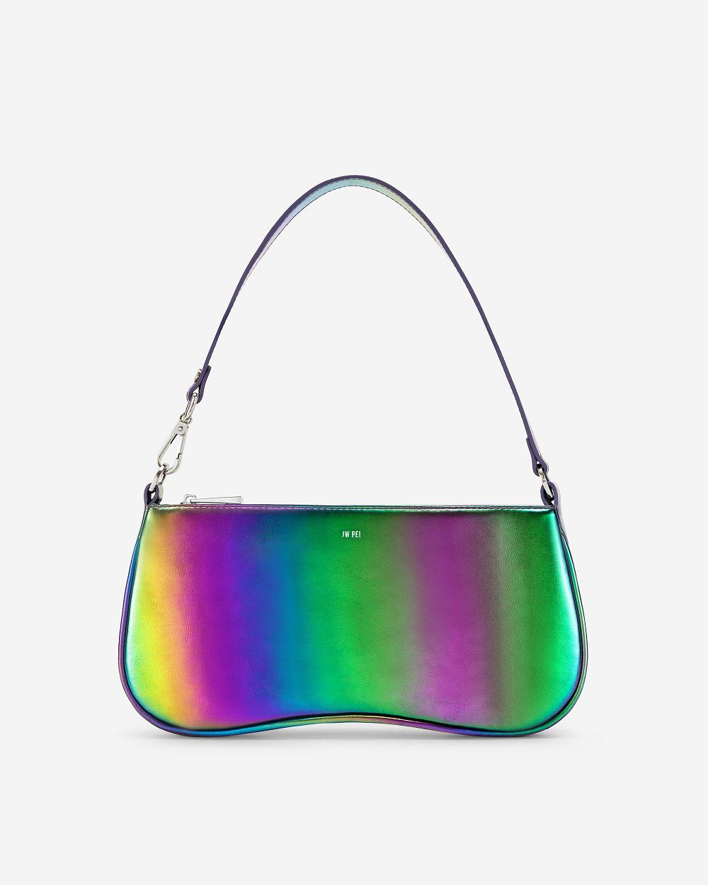 JW PEI Eva Metallic Women Shoulder Bags Multicolor | CA1242VD