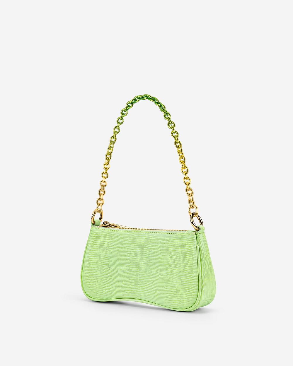 JW PEI Eva Mini Gradient Chain Women Shoulder Bags Green | CA1243BC