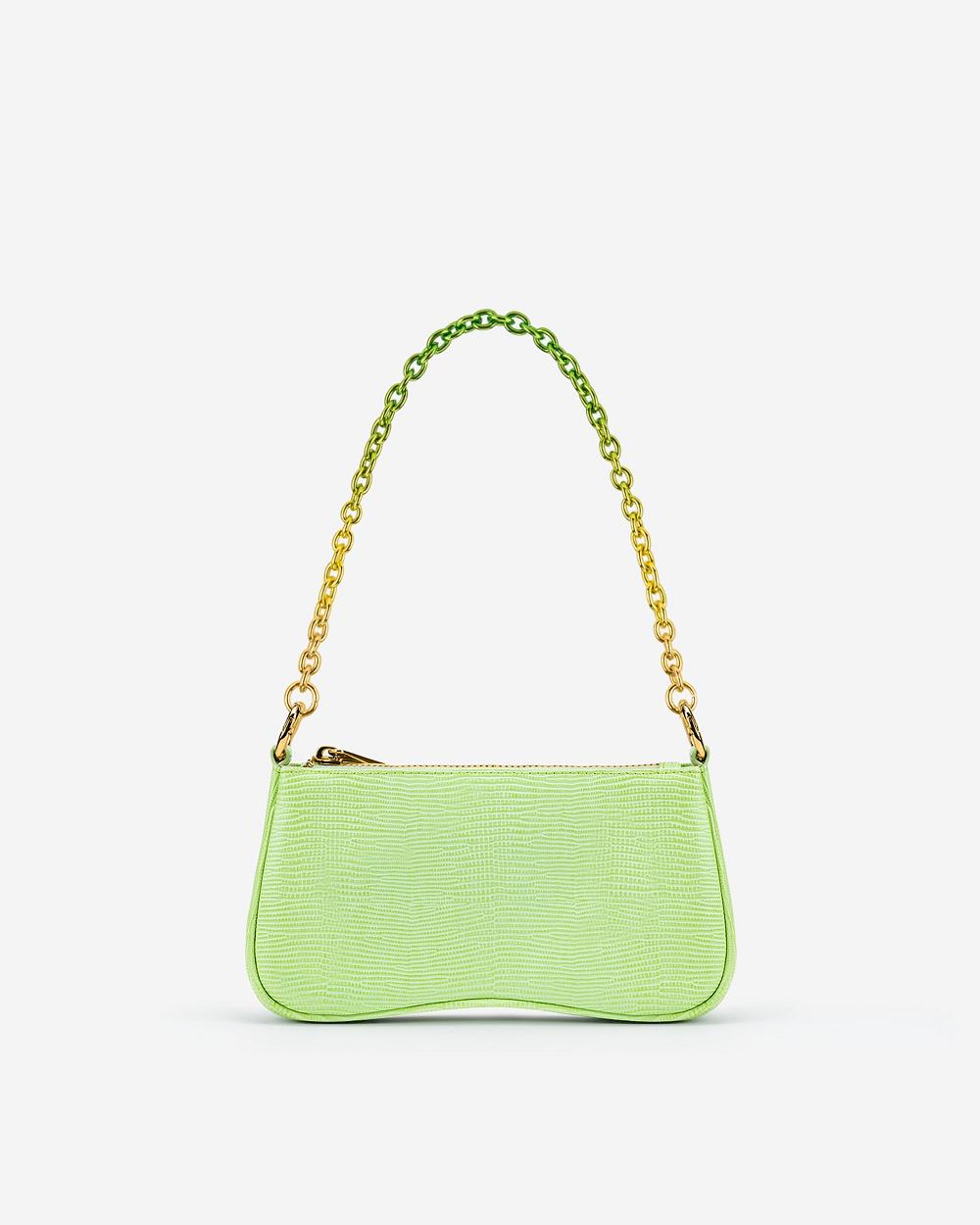 JW PEI Eva Mini Gradient Chain Women Shoulder Bags Green | CA1243BC