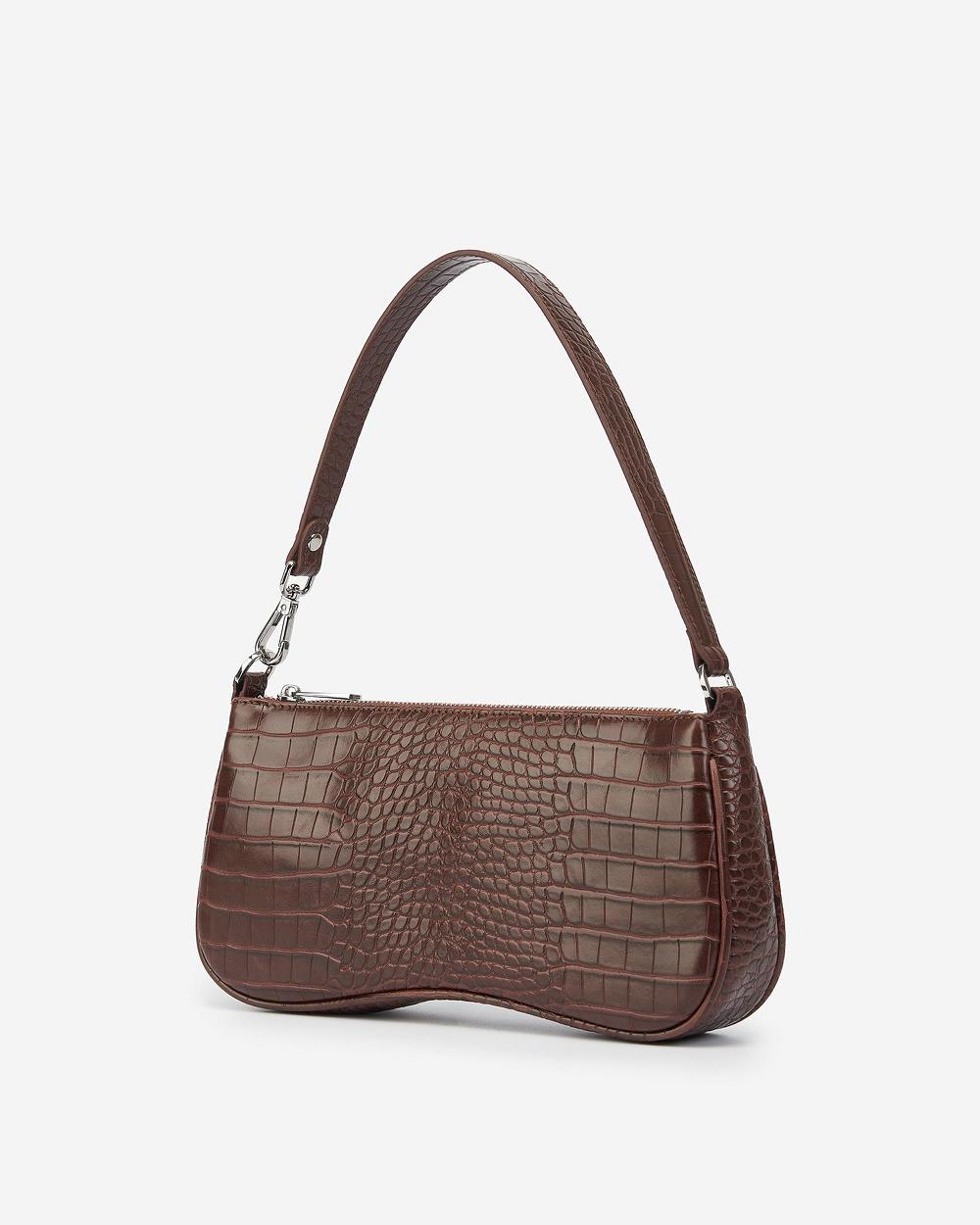 JW PEI Eva Women Shoulder Bags Coffee | CA1265ZG