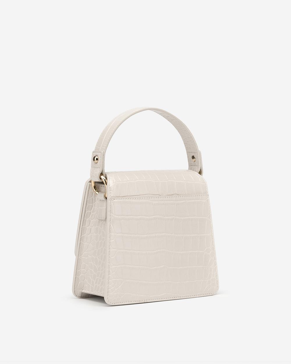 JW PEI FAE Top Handle Crossbody Women Handbag White | CA1090QZ