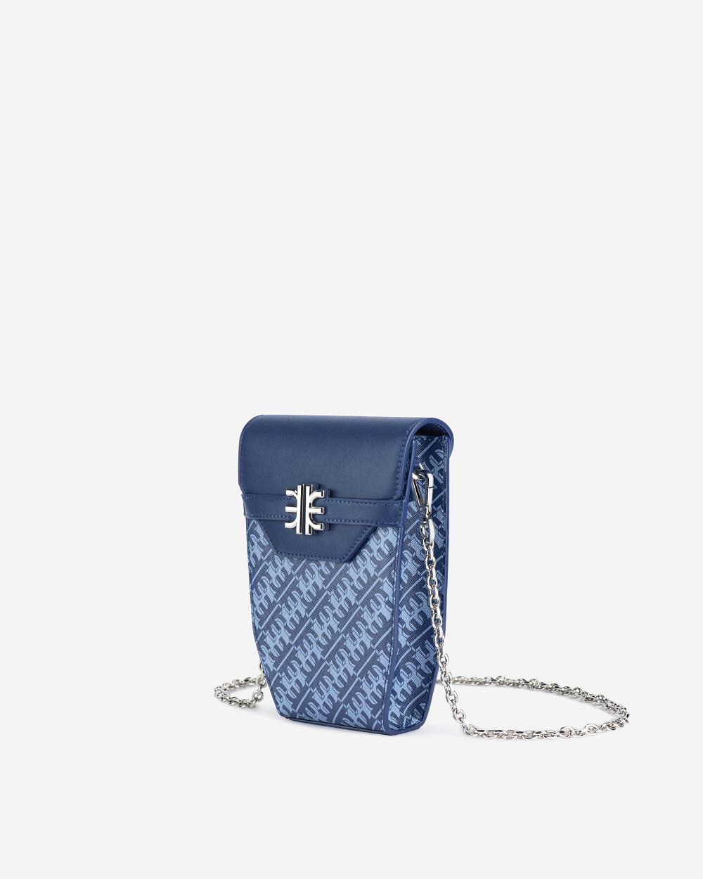 JW PEI FEI Chain Women Phone Bag Navy | CA1164VD