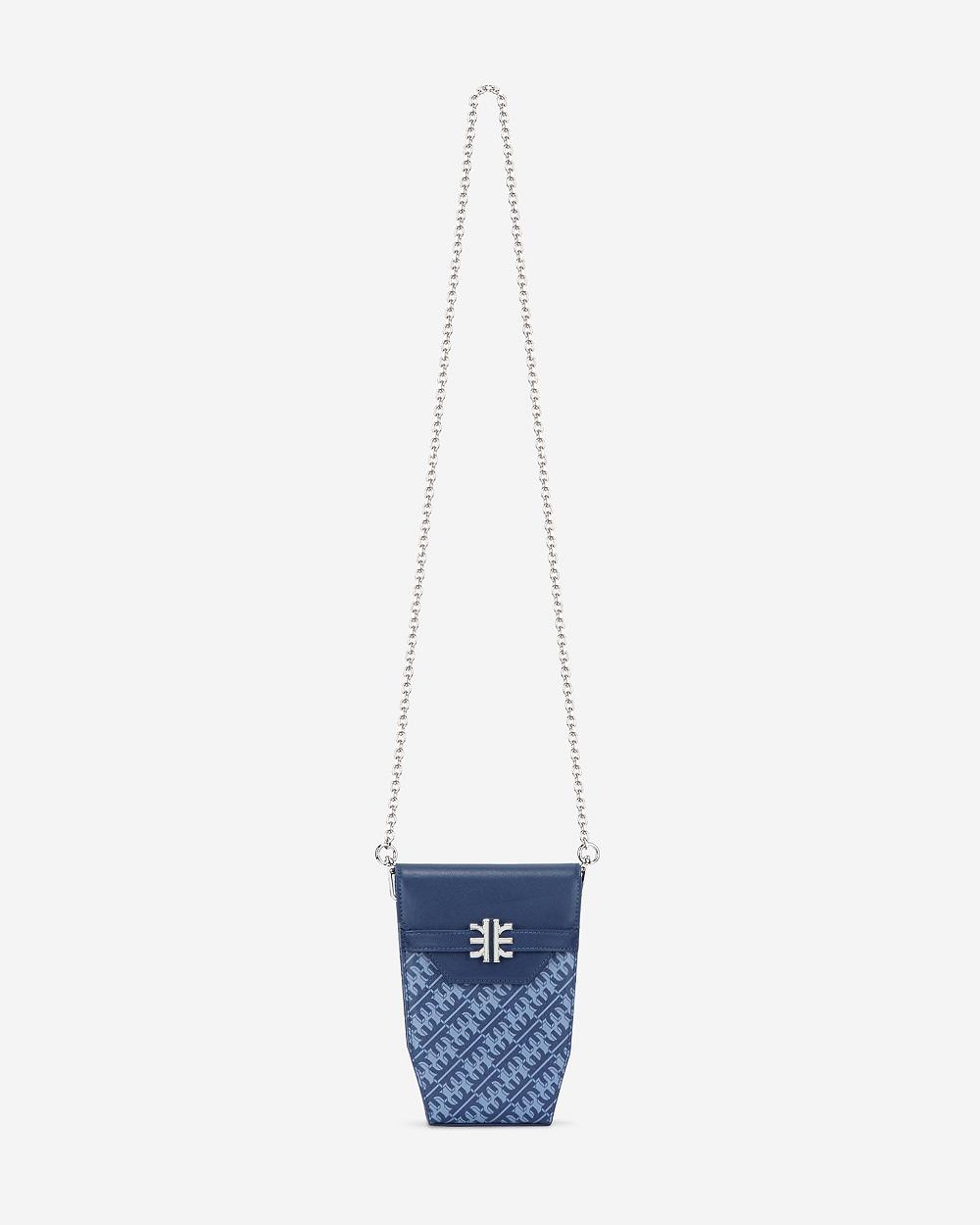 JW PEI FEI Chain Women Phone Bag Navy | CA1164VD