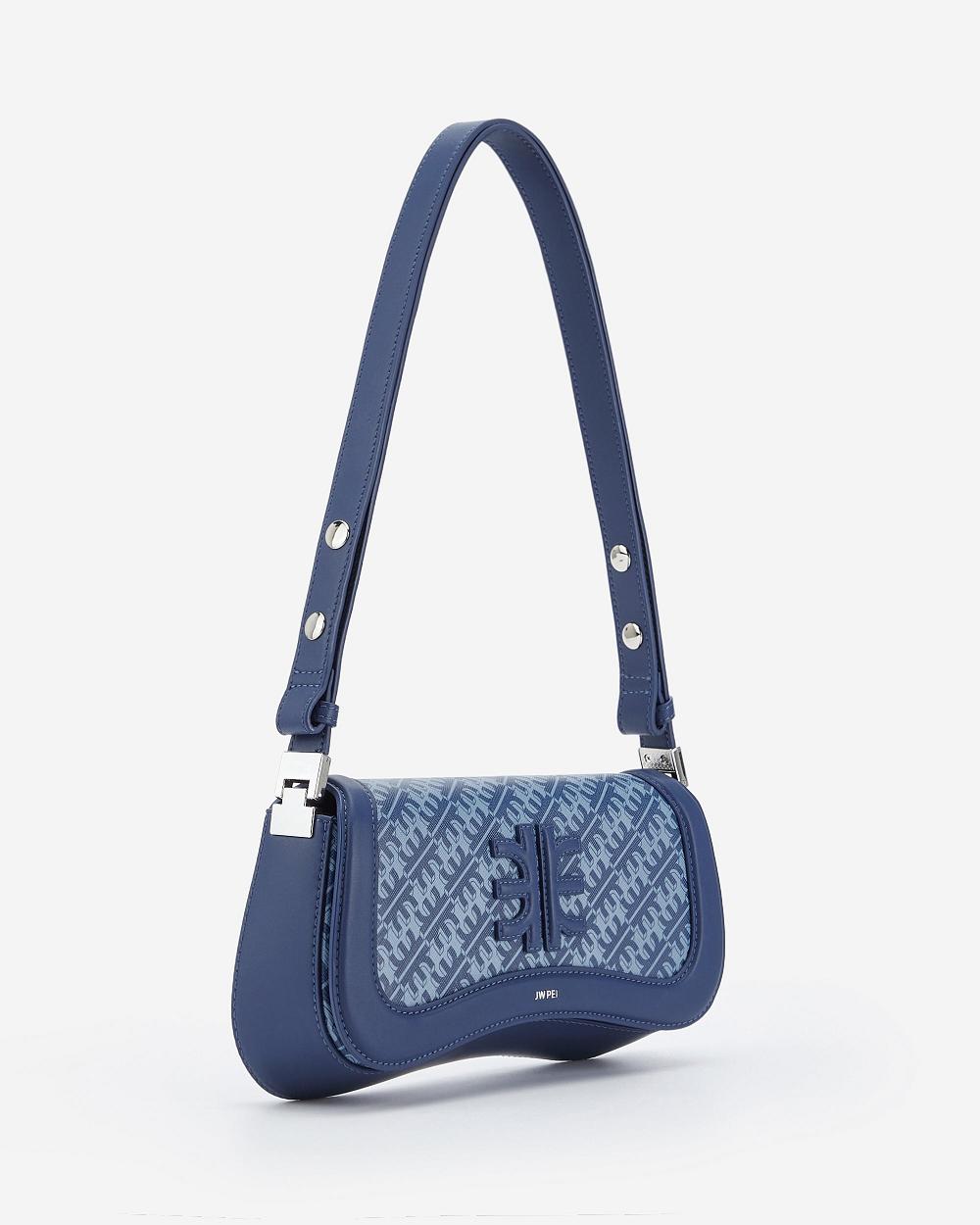 JW PEI FEI Joy Women Shoulder Bags Navy | CA1271MA