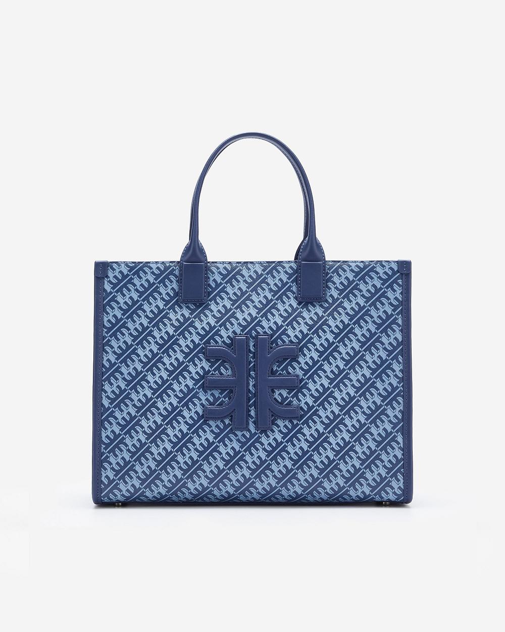 JW PEI FEI Medium Tote Women Handbag Navy | CA1091WY