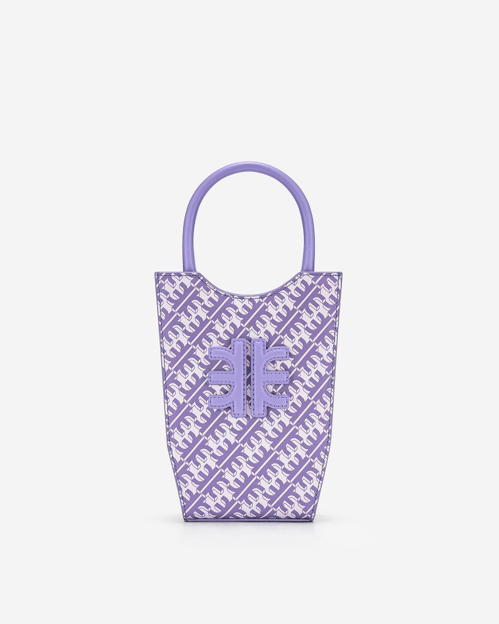 JW PEI FEI Women Phone Bag White / Purple | CA1192NB