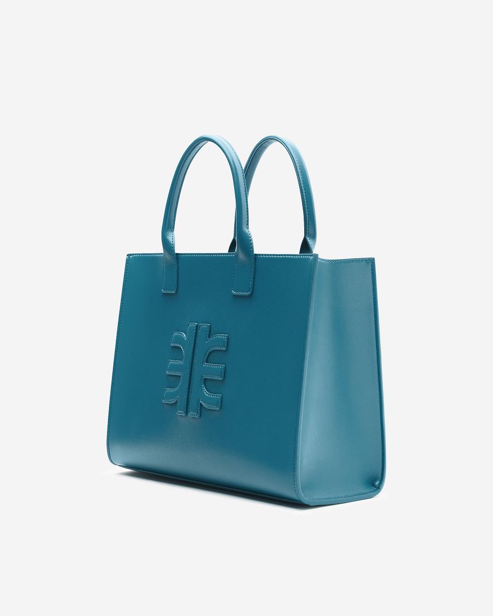 JW PEI Gia Medium Tote Women Handbag Turquoise | CA1123IS