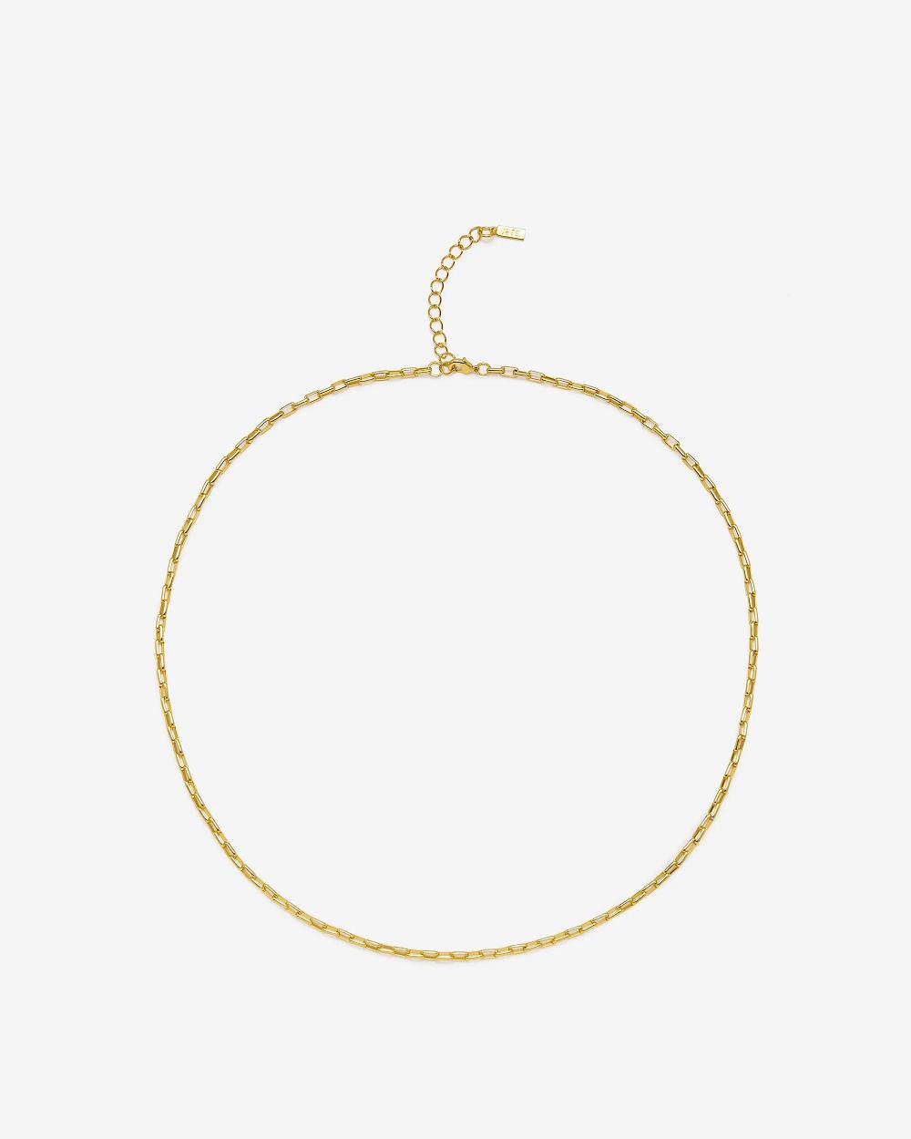 JW PEI H Chain Necklace Women Jewelry Gold | CA1444JJ